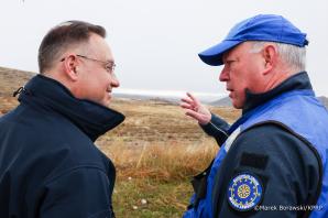 [VIDEO] Spotkanie Prezydenta RP z polskim personelem Misji Unii Europejskiej w Armenii, na trójstyku granic: Armenii, Azerbejdżanu i Turcji