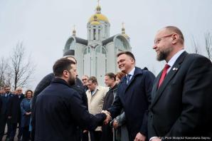 [VIDEO] Ukraina: Wystąpienie marszałka Sejmu Szymona Hołowni na Szczycie Bucza 2025
