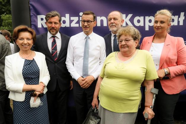 [VIDEO] Premier na pikniku rodzinnym w Kaliszu: Dzieci są przyszłością narodu