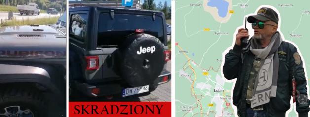 [VIDEO] Biuro RUTKOWSKI: Poszukuje Jeep Wrangler Rubicon, który został skradziony 15.03.2023 roku w Lubinie